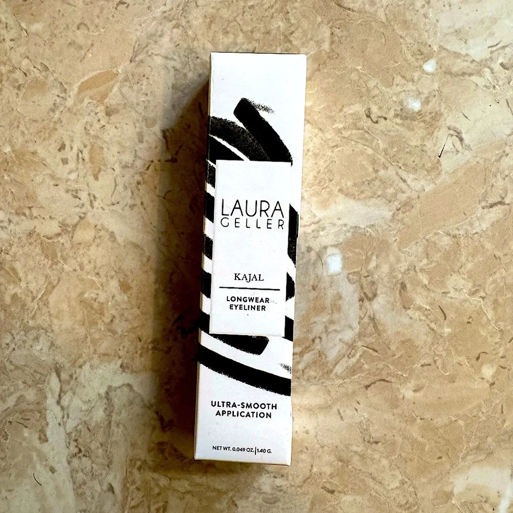 LAURA GELLER KAJAL LONG WEAR EYELINER - DEEP BLACK KOHL - NEW IN BOX